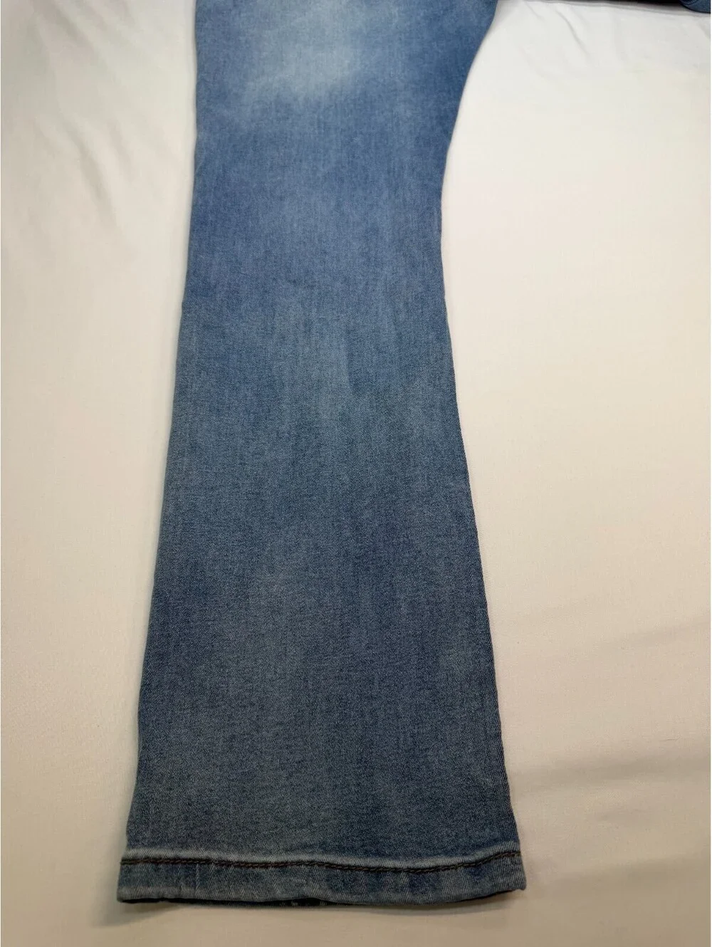 Steve's Jeans Men's Jeans Bootcut Low Rise Medium Wash Solid Size 36/32 Blue